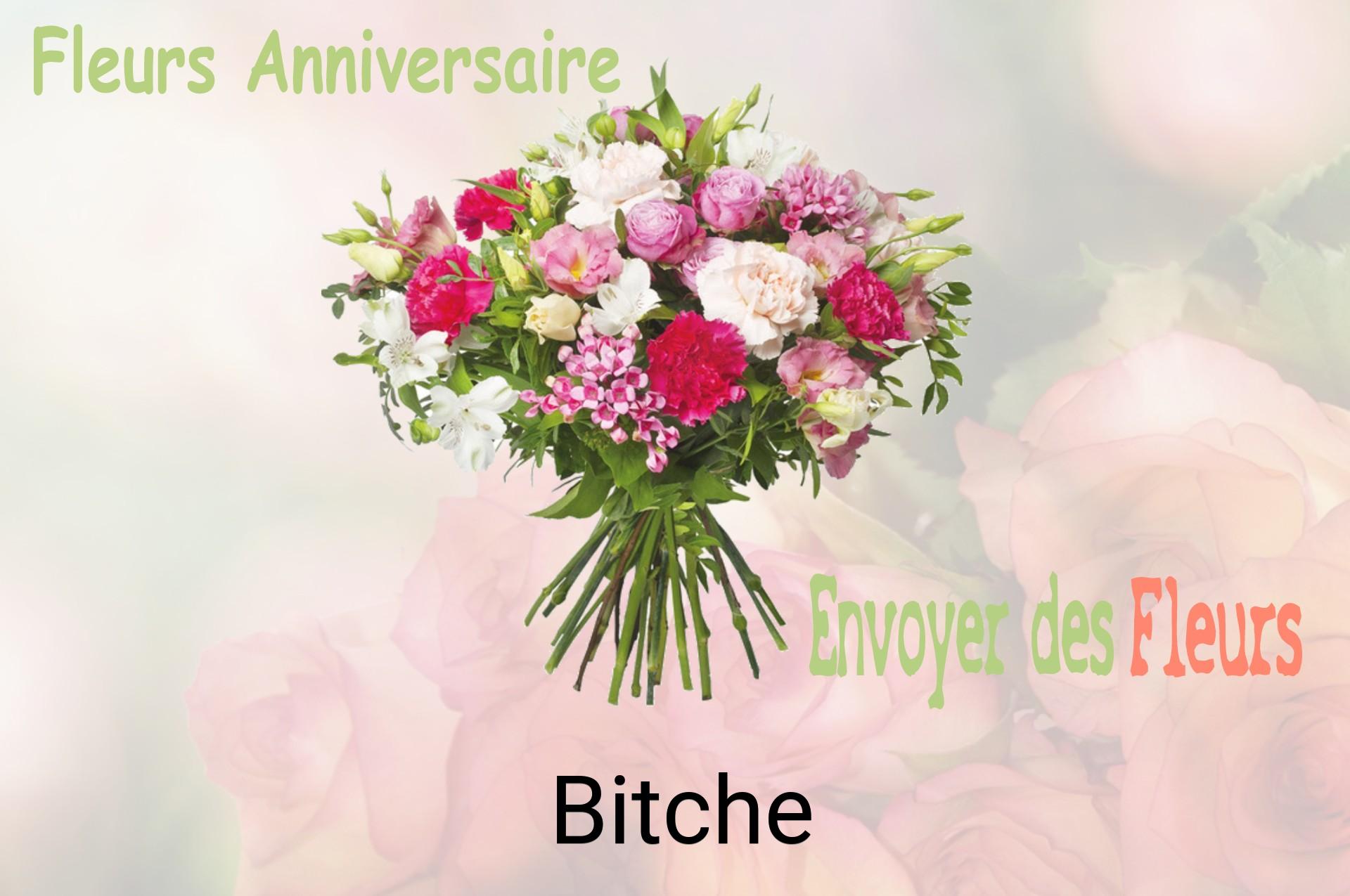 Bouquet de fleurs d’anniversaire livré à Bitche