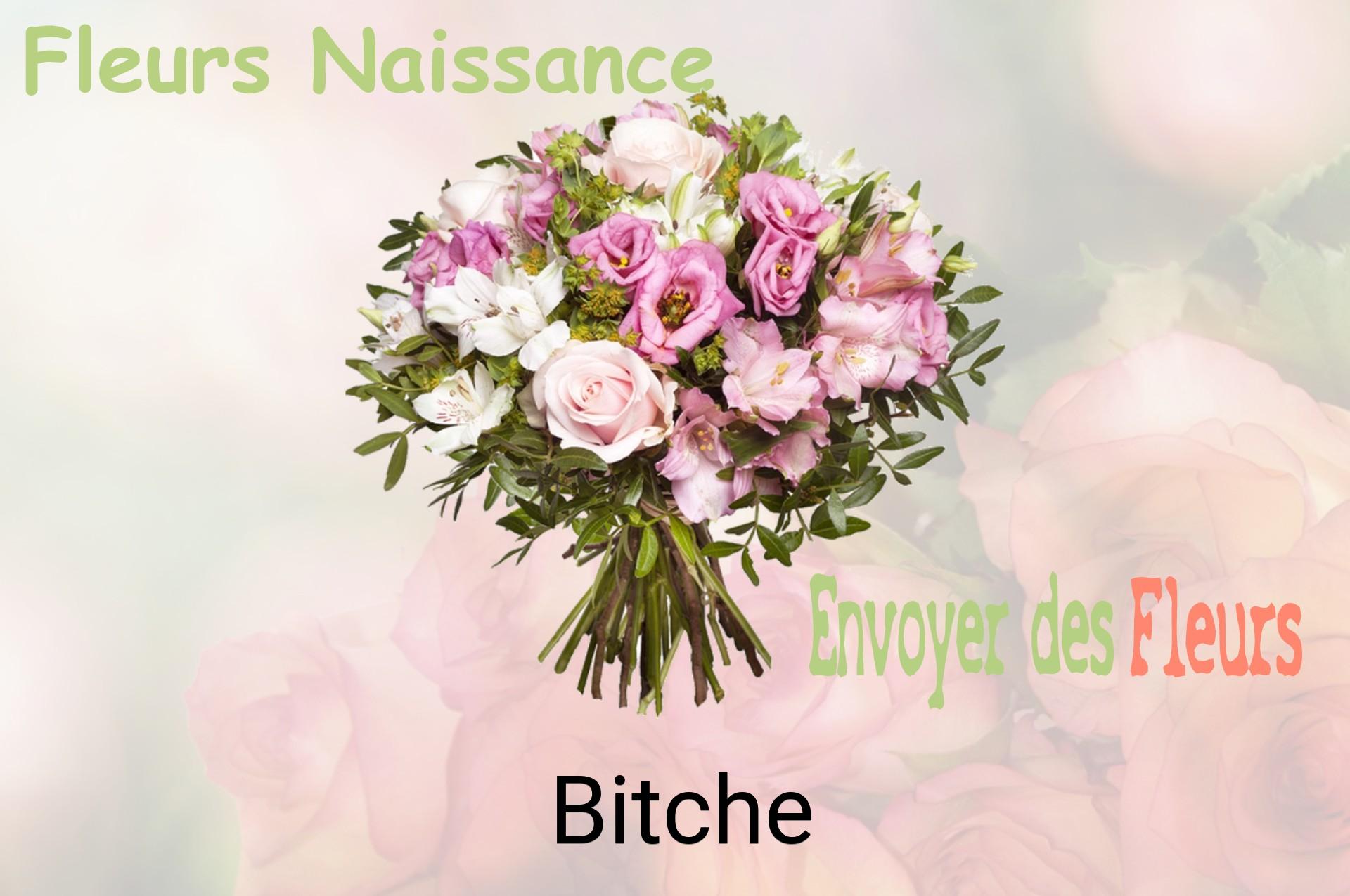 Bouquet de fleurs de naissance livré à Bitche